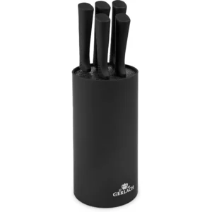 Zestaw noży Gerlach Smart Black w bloku