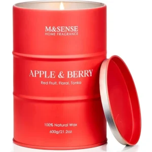 M&SENSE – świeca zapachowa Jabłko & Jagody 600 g